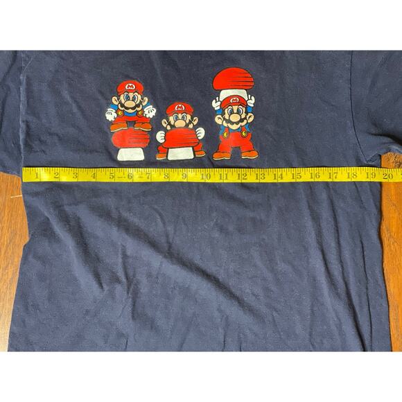 Vintage 2002 Super Mario Bros Nintendo Size T-Shirt Men’s Size Medium - Picture 4 of 7